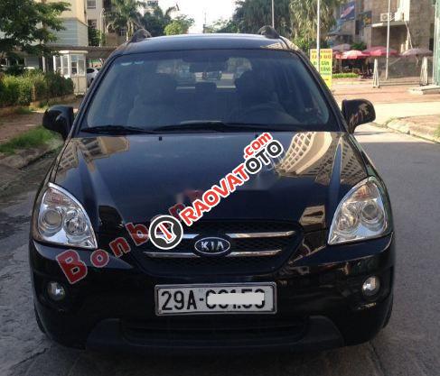 Bán ô tô Kia Carens MT 2010, màu đen-2