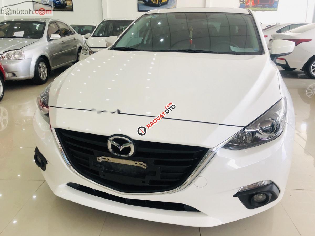 Cần bán lại xe Mazda 3 1.5L sản xuất năm 2016, màu trắng-0