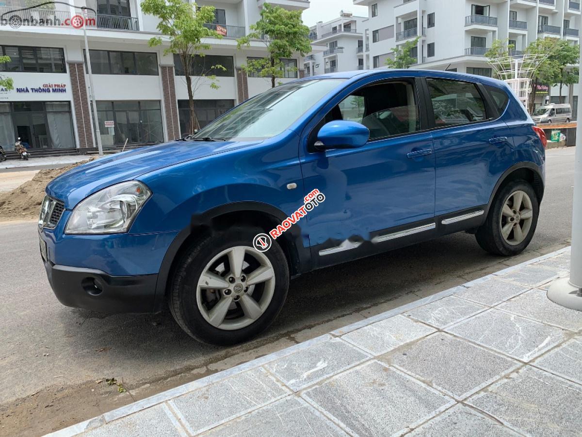 Bán Nissan Qashqai đời 2008, màu xanh lam, xe nhập-0