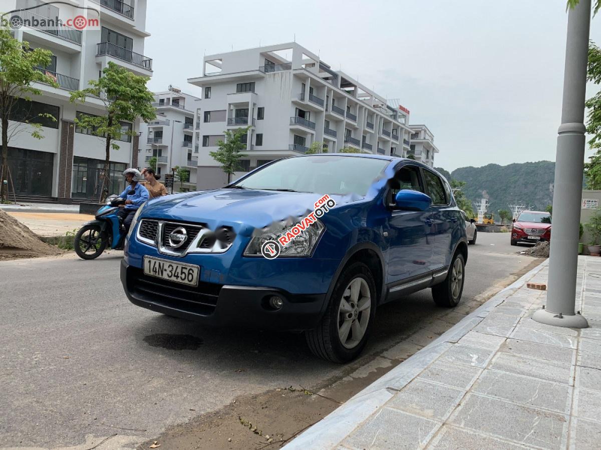 Bán Nissan Qashqai đời 2008, màu xanh lam, xe nhập-0