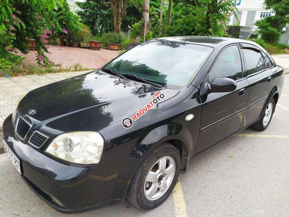 Nhà bán Daewoo Lacetti EX đời 2005, màu đen số sàn-3