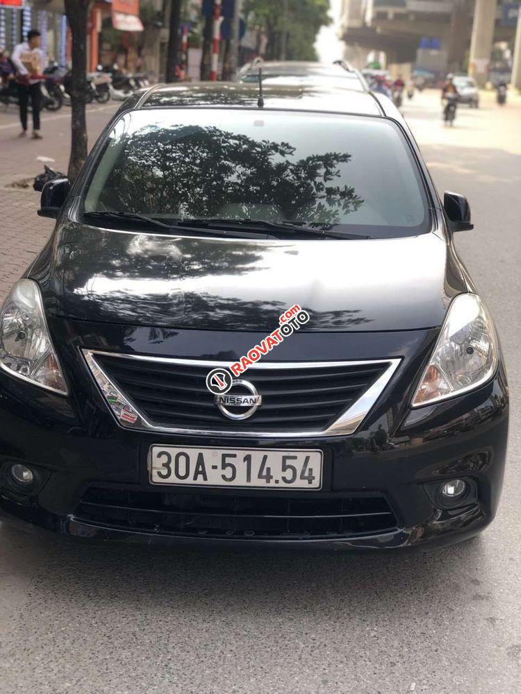 Cần bán Nissan Sunny XL đời 2015, màu đen, xe gia đình-0