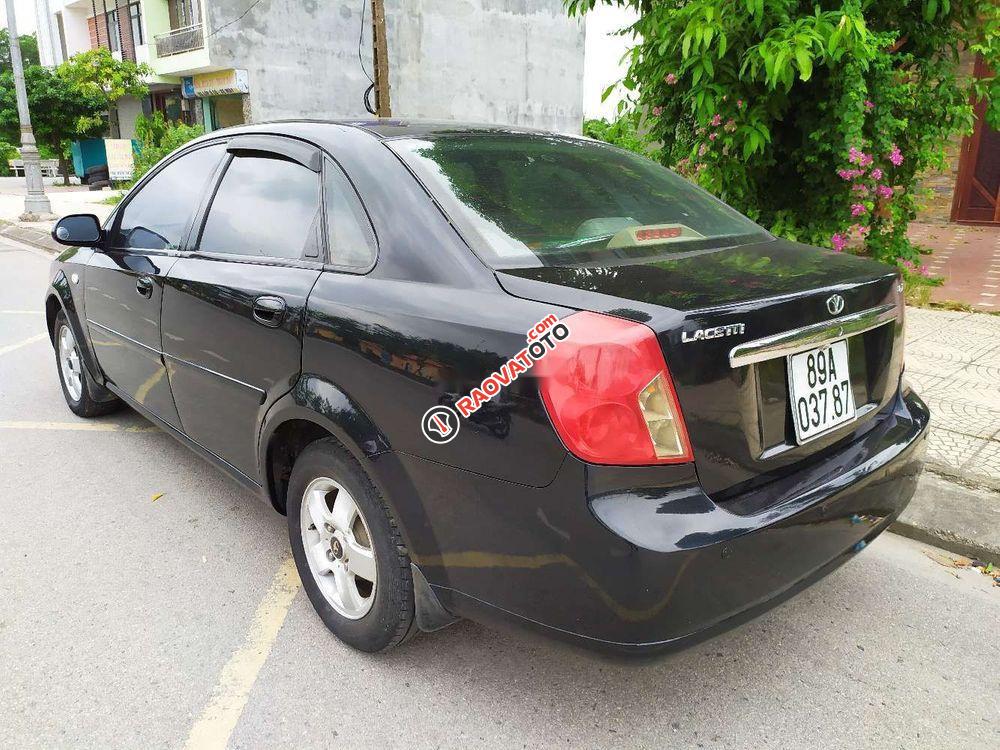Nhà bán Daewoo Lacetti EX đời 2005, màu đen số sàn-5