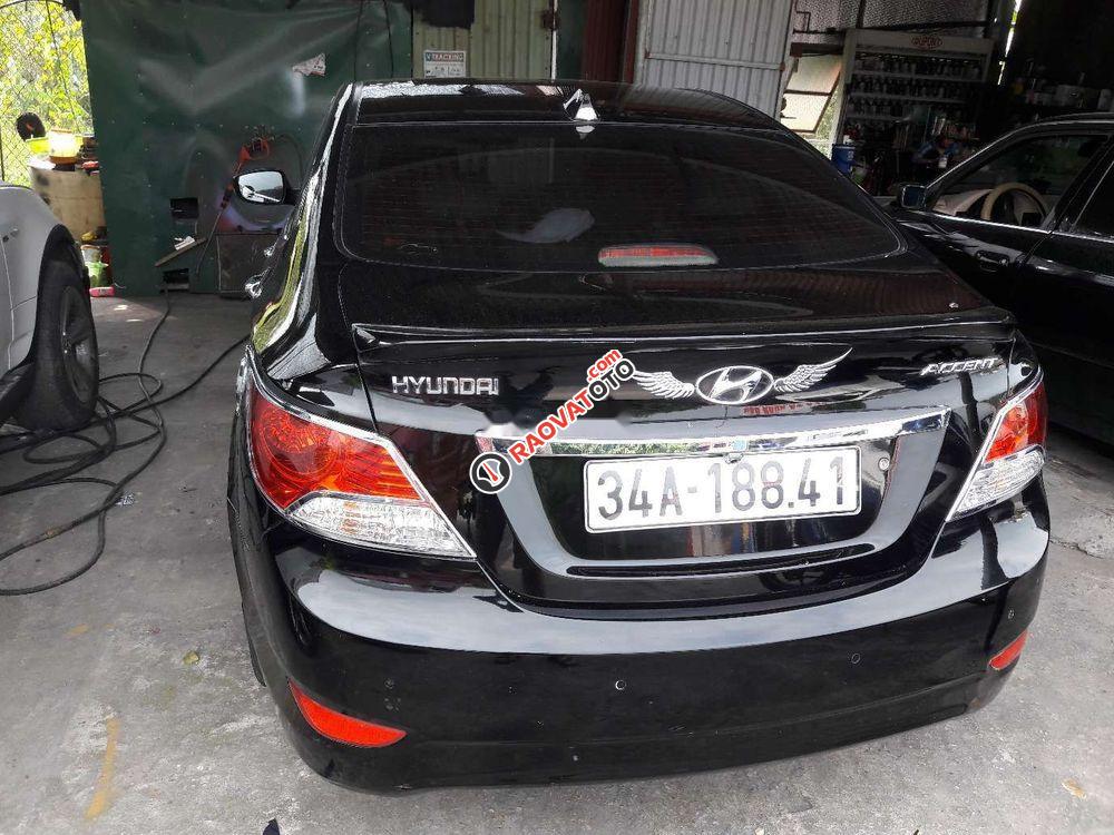 Xe Hyundai Accent AT đời 2012, màu đen, nhập khẩu -0