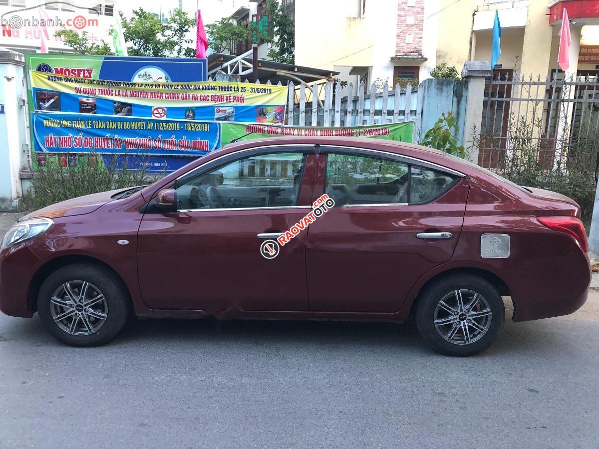 Cần bán Nissan Sunny XL 2014, màu đỏ, nhập khẩu như mới-0