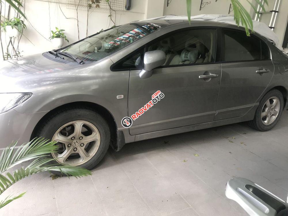 Bán Honda Civic AT đời 2007, màu bạc giá cạnh tranh-0