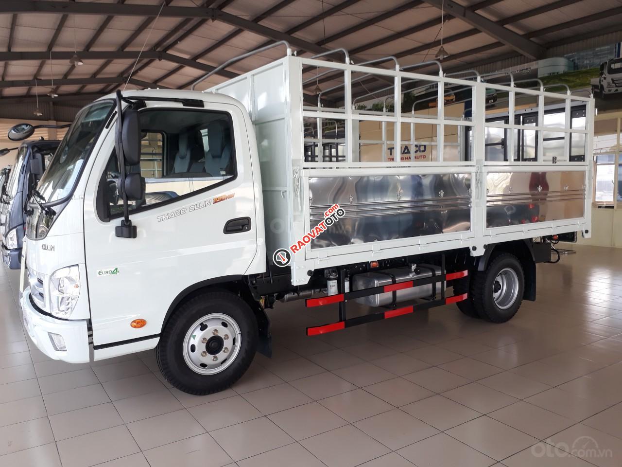 Xe tải Thaco 3,5 tấn Bình Dương - Thaco Ollin 350. E4, động cơ Isuzu đời 2018, giao xe ngay trong 3 ngày. LH: 0944.813.912-2