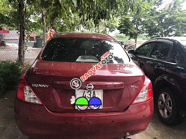 Bán Nissan Sunny XL 2014, màu đỏ, xe nhập chính chủ giá cạnh tranh-0