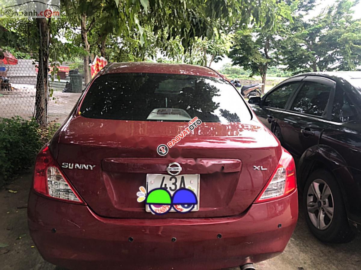 Cần bán Nissan Sunny XL 2014, màu đỏ, nhập khẩu như mới-1
