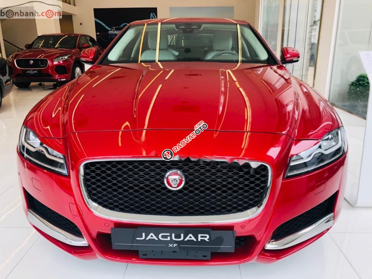 Bán xe Jaguar XF sản xuất năm 2018, màu đỏ, nhập khẩu nguyên chiếc-0