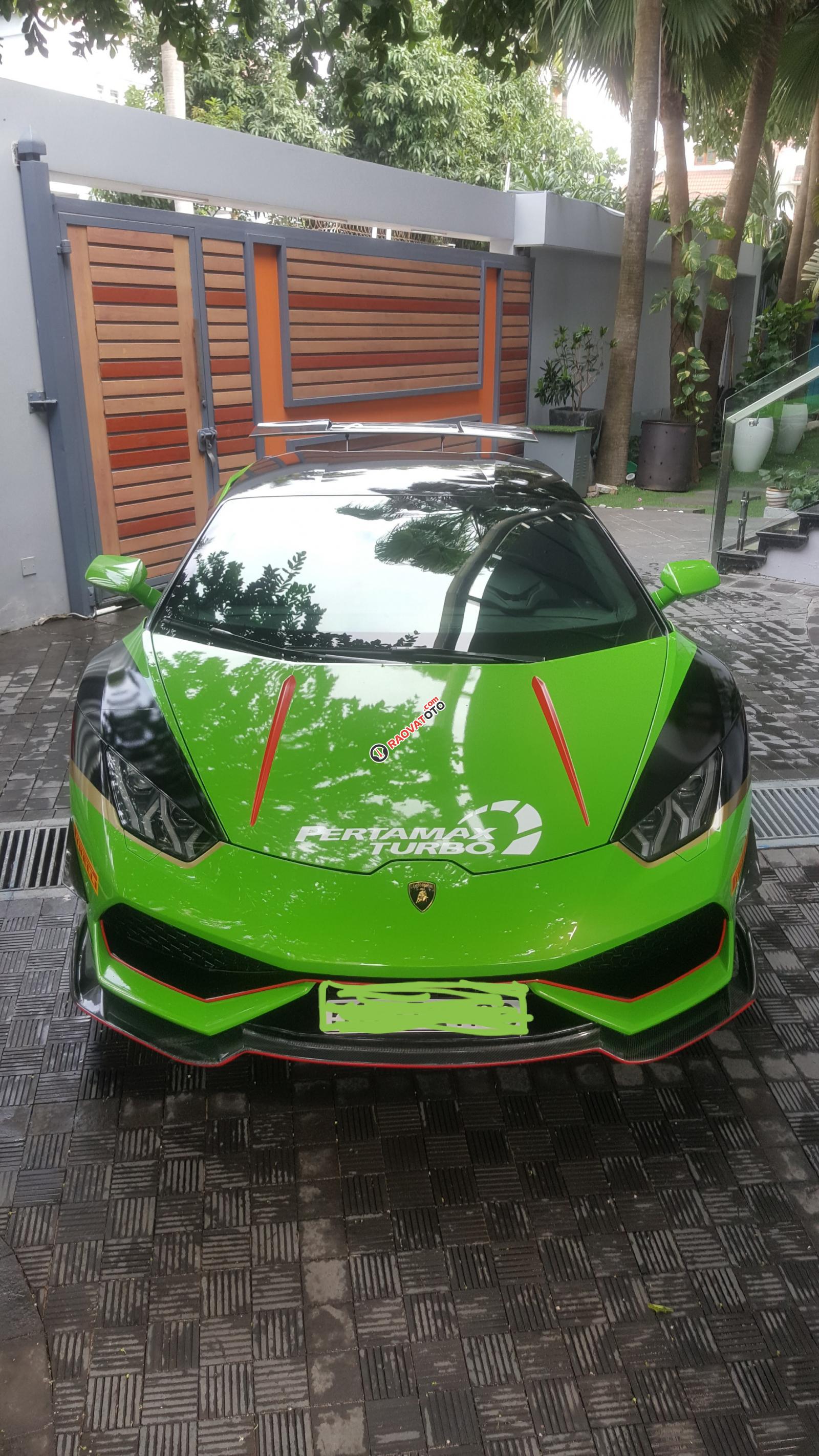 Bán Lamborghini Huracan đời 2014, màu xanh lục nhập khẩu nguyên chiếc, giá tốt 12 tỷ 700 triệu đồng-2