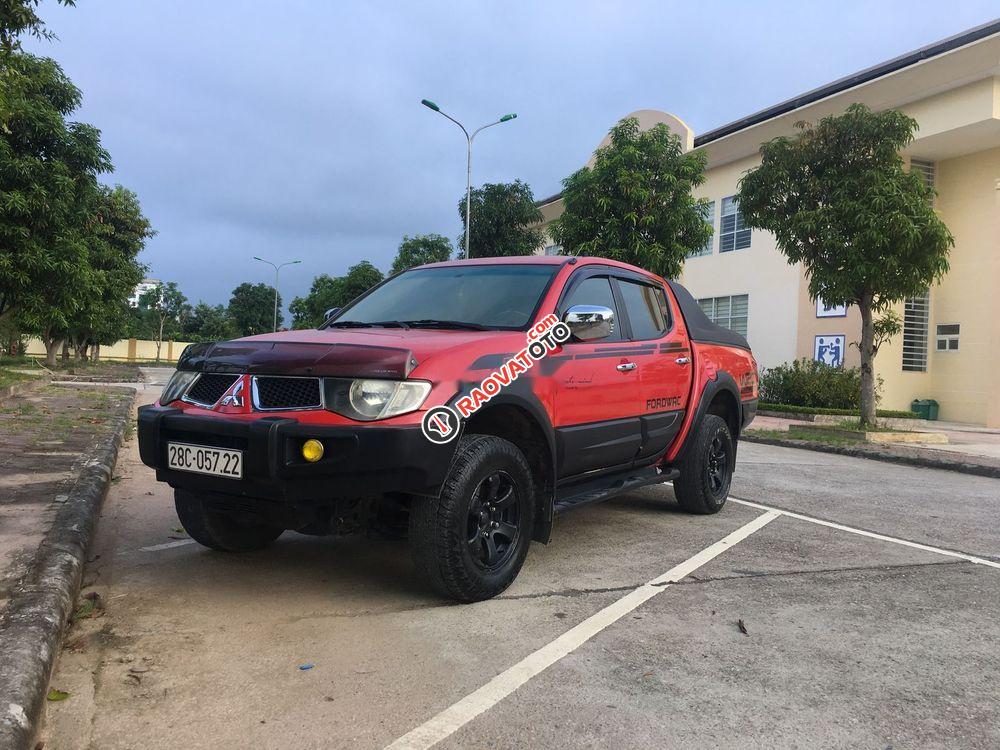 Bán Mitsubishi Triton GLS đời 2010, màu đỏ, nhập khẩu, máy dầu số tự động-3