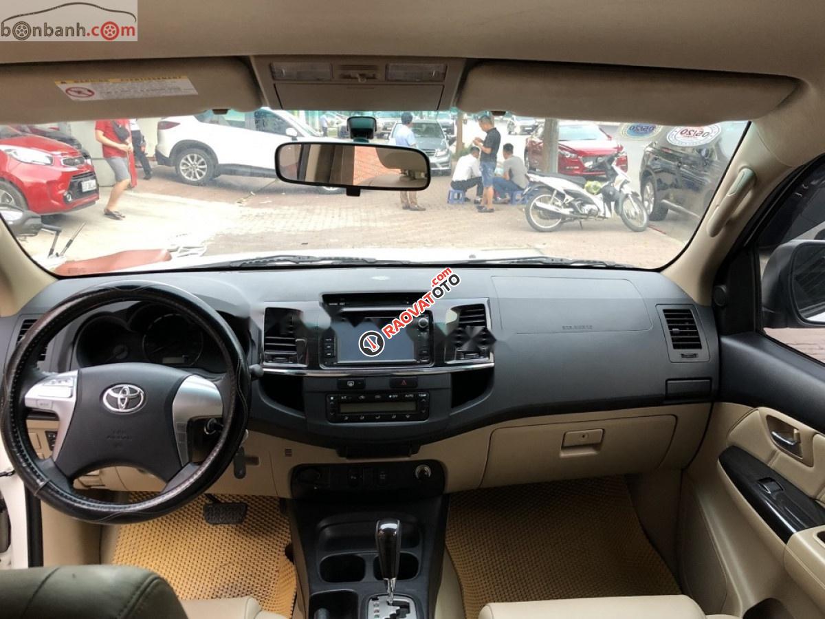 Cần bán Toyota Fortuner TRD Sportivo 4x2 AT đời 2015, màu trắng như mới giá cạnh tranh-4