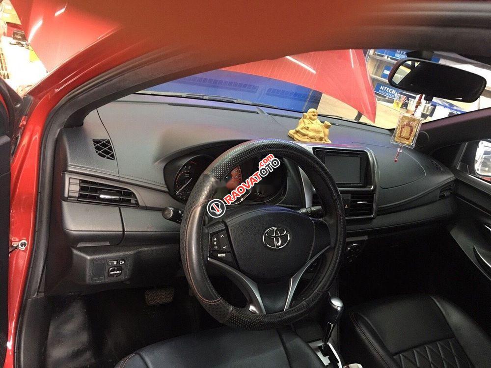 Bán Toyota Yaris 1.5AT đời 2017, màu đỏ, nhập khẩu Thái -2
