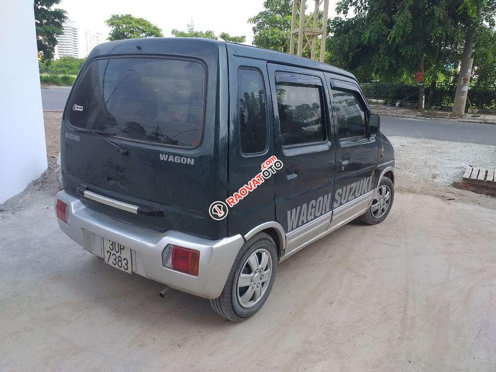 Bán ô tô Suzuki Wagon R năm 2005, màu xanh-2