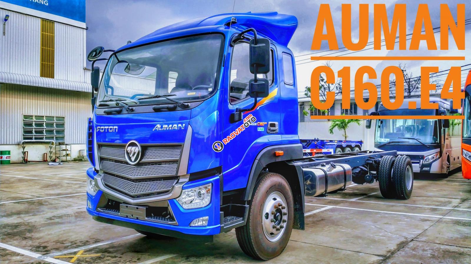 Bán xe tải 9 tấn - thùng dài 7M4 - Thaco Auman C160 NEW - 2019 - hỗ trợ trả góp-0