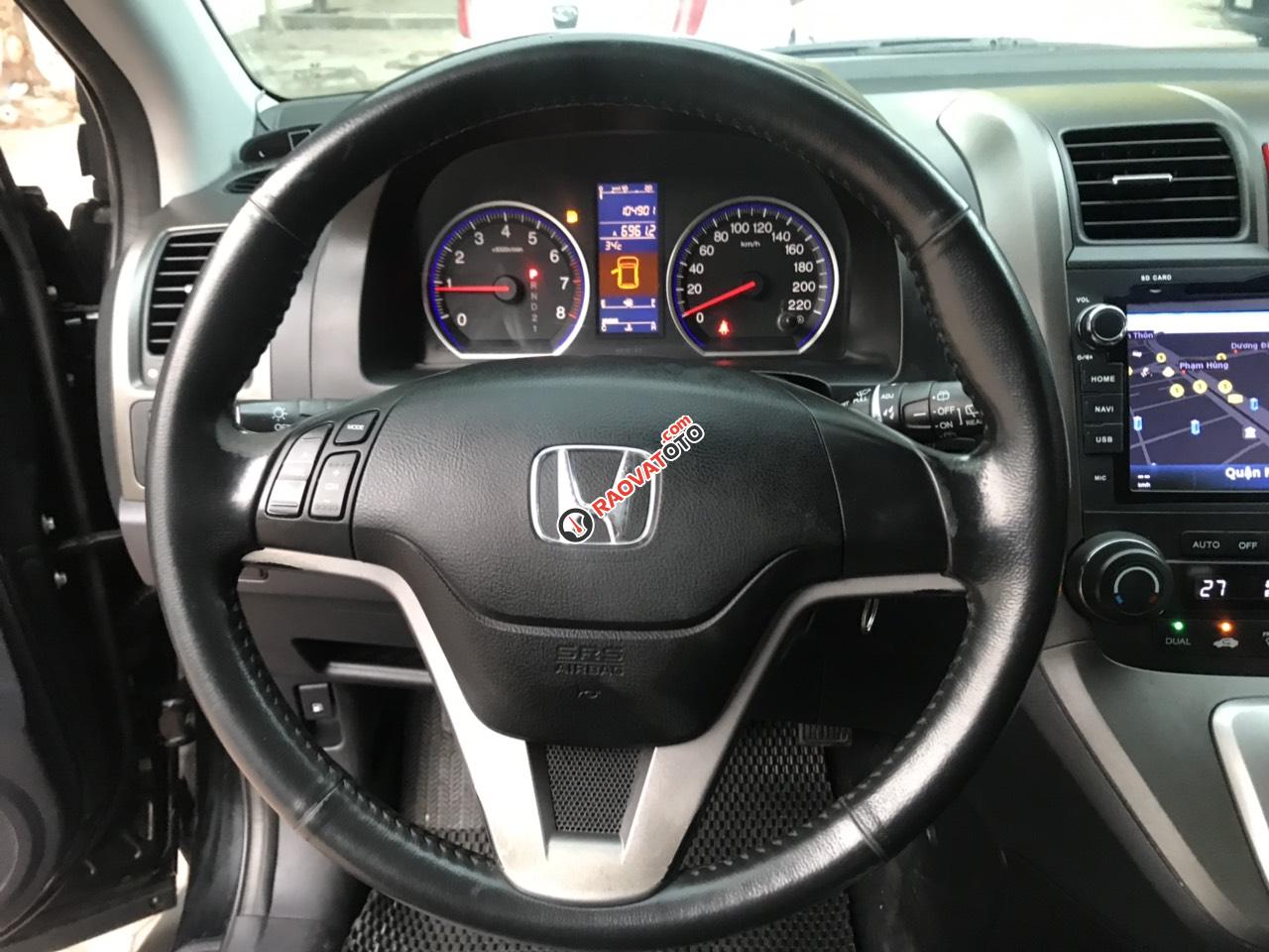 Bán xe Honda CR V 2.4 AT đời 2011, màu đen-4