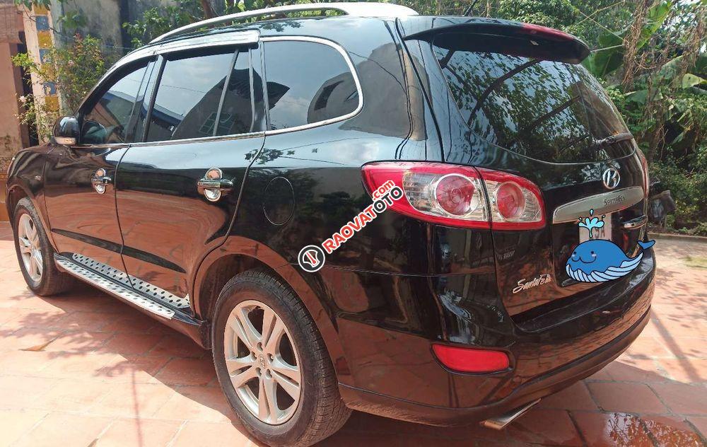 Bán Hyundai Santa Fe SLX đời 2010, màu đen, nhập khẩu, bản cao cấp nhất-0