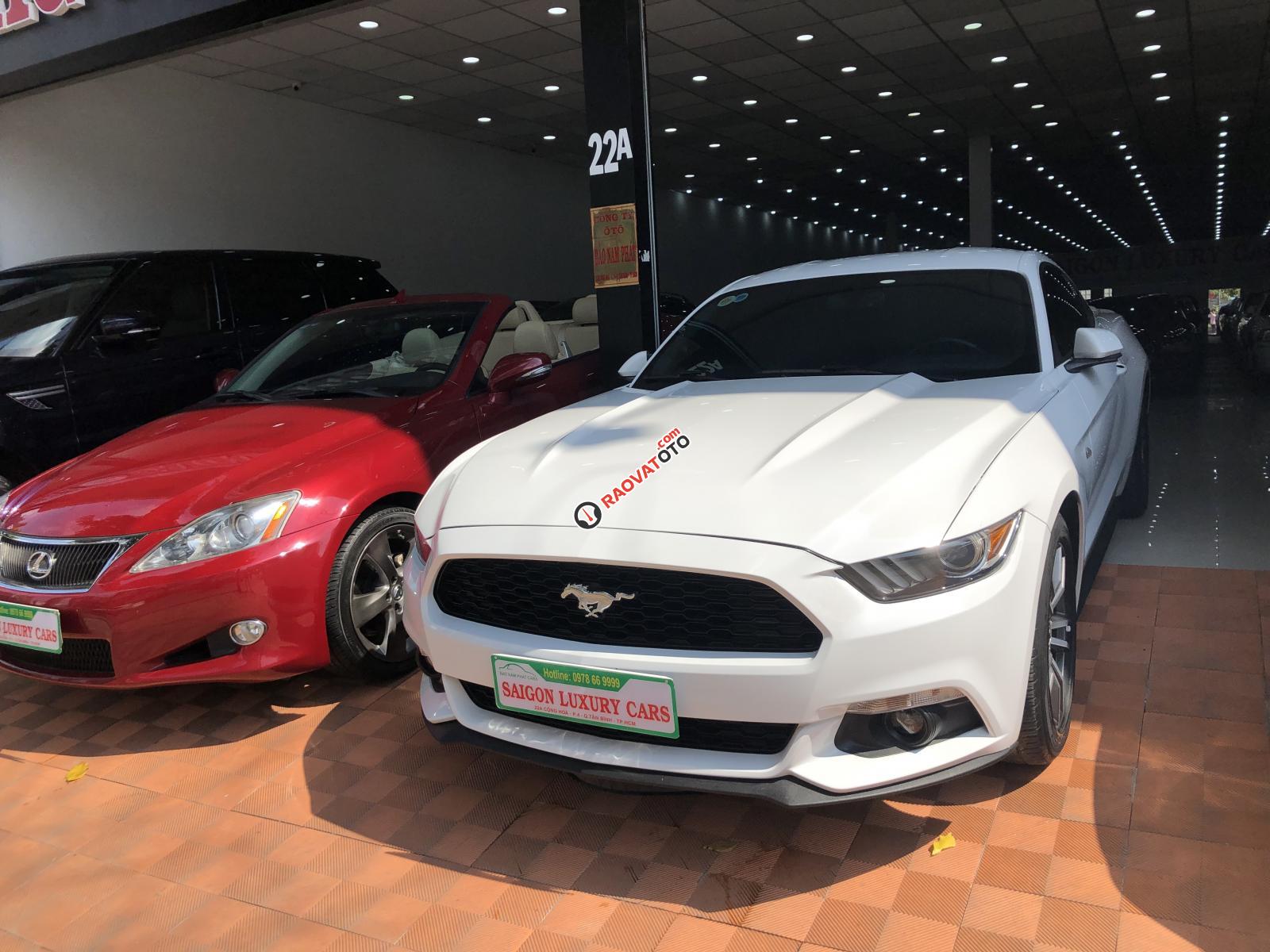 Cần bán xe Ford Mustang sản xuất 2017, màu trắng, nhập khẩu nguyên chiếc-12