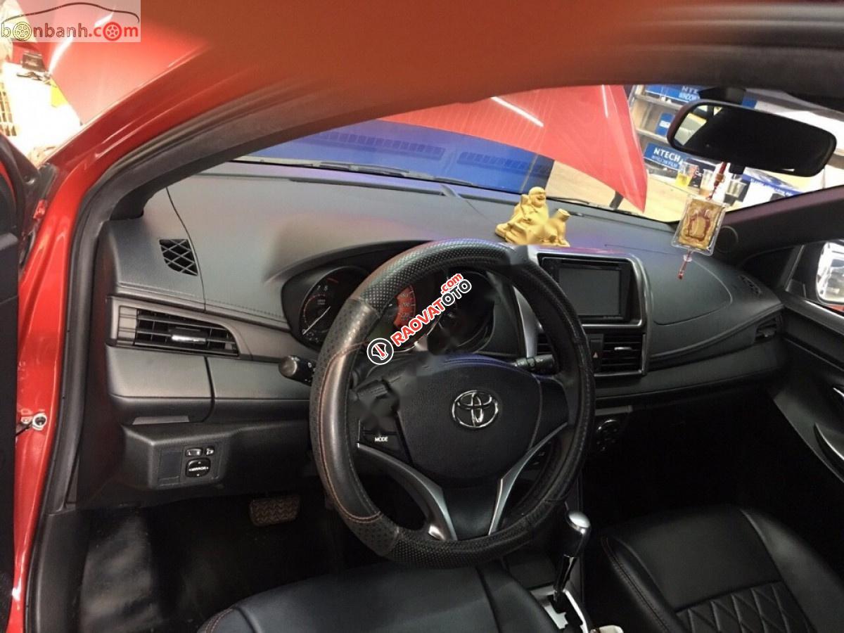 Bán Toyota Yaris 1.5G 2017, màu đỏ, xe nhập-0