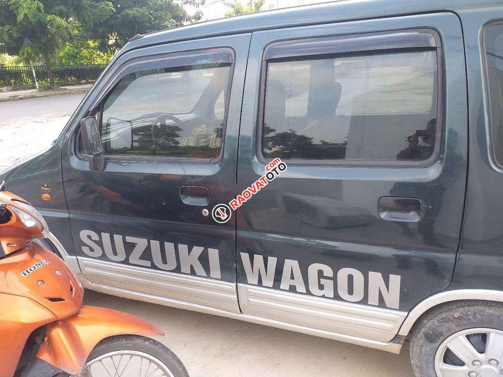 Bán ô tô Suzuki Wagon R năm 2005, màu xanh-0