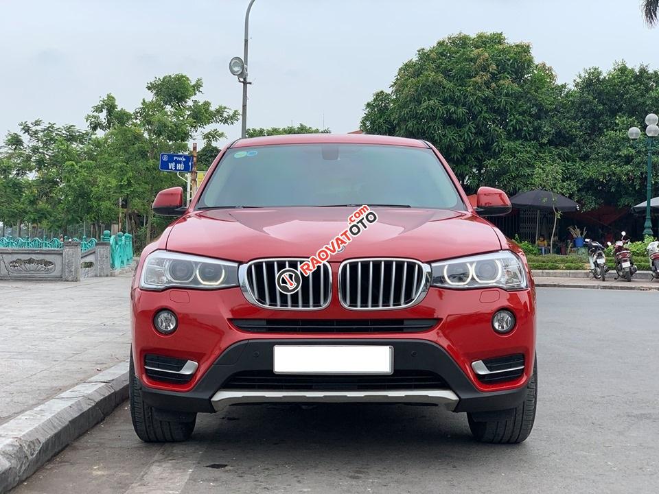 Bán BMW X3 Xdrive20i AT màu đỏ sản xuất 2014, biển Hà Nội-0