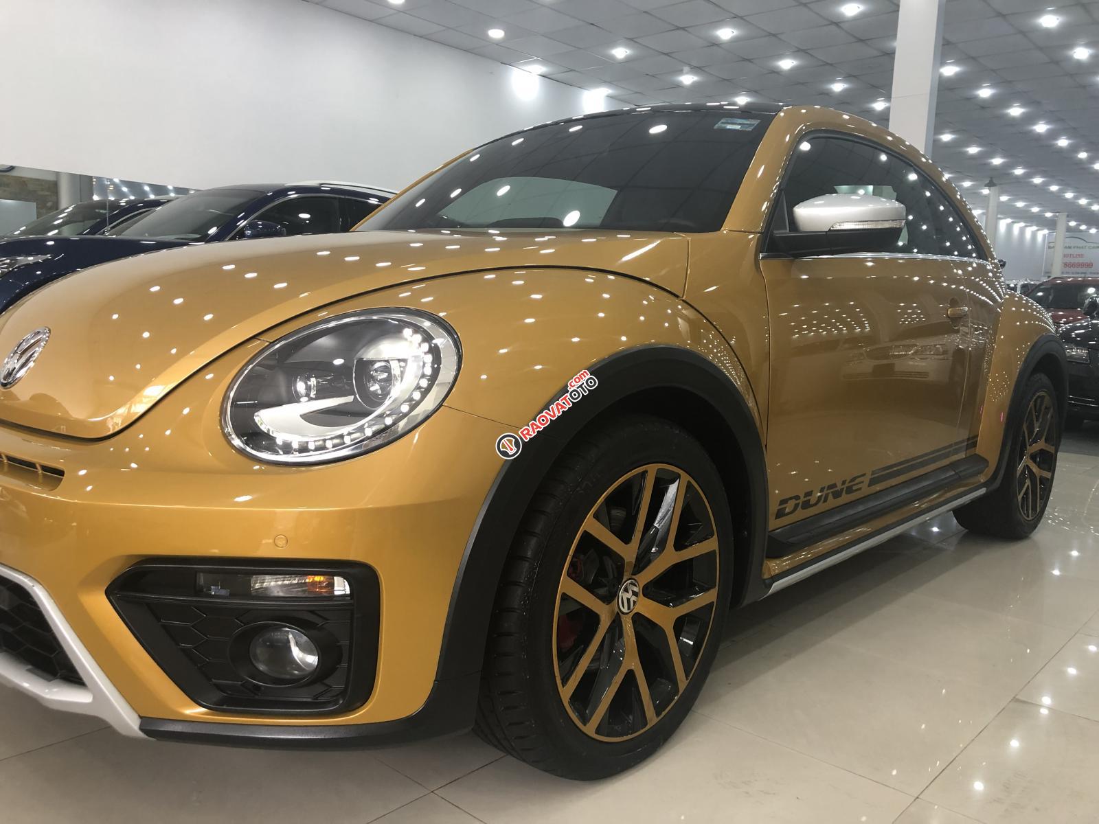 Bán Volkswagen Beetle Dune năm sản xuất 2017, màu vàng, nhập khẩu-16