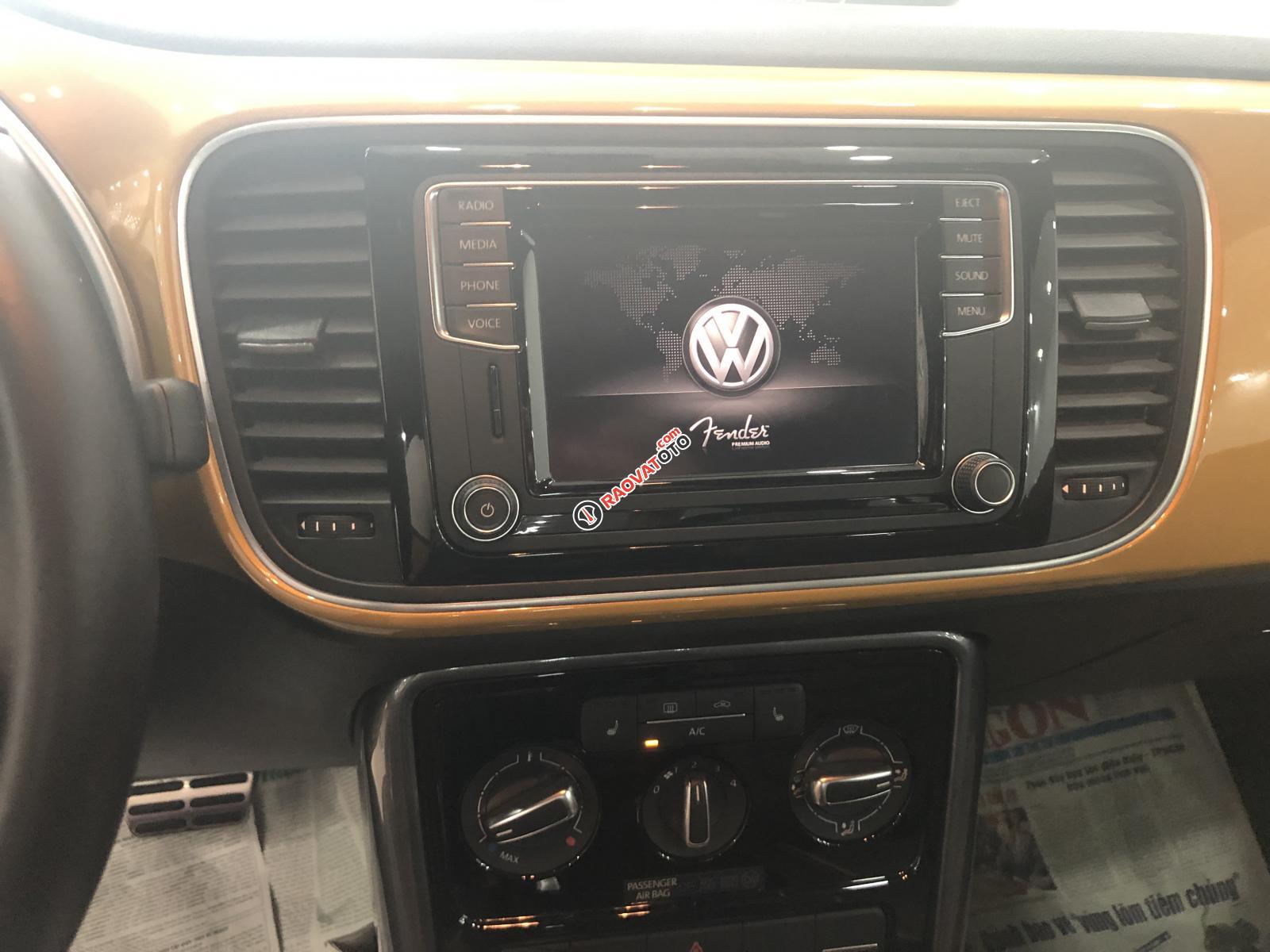 Bán Volkswagen Beetle Dune năm sản xuất 2017, màu vàng, nhập khẩu-2