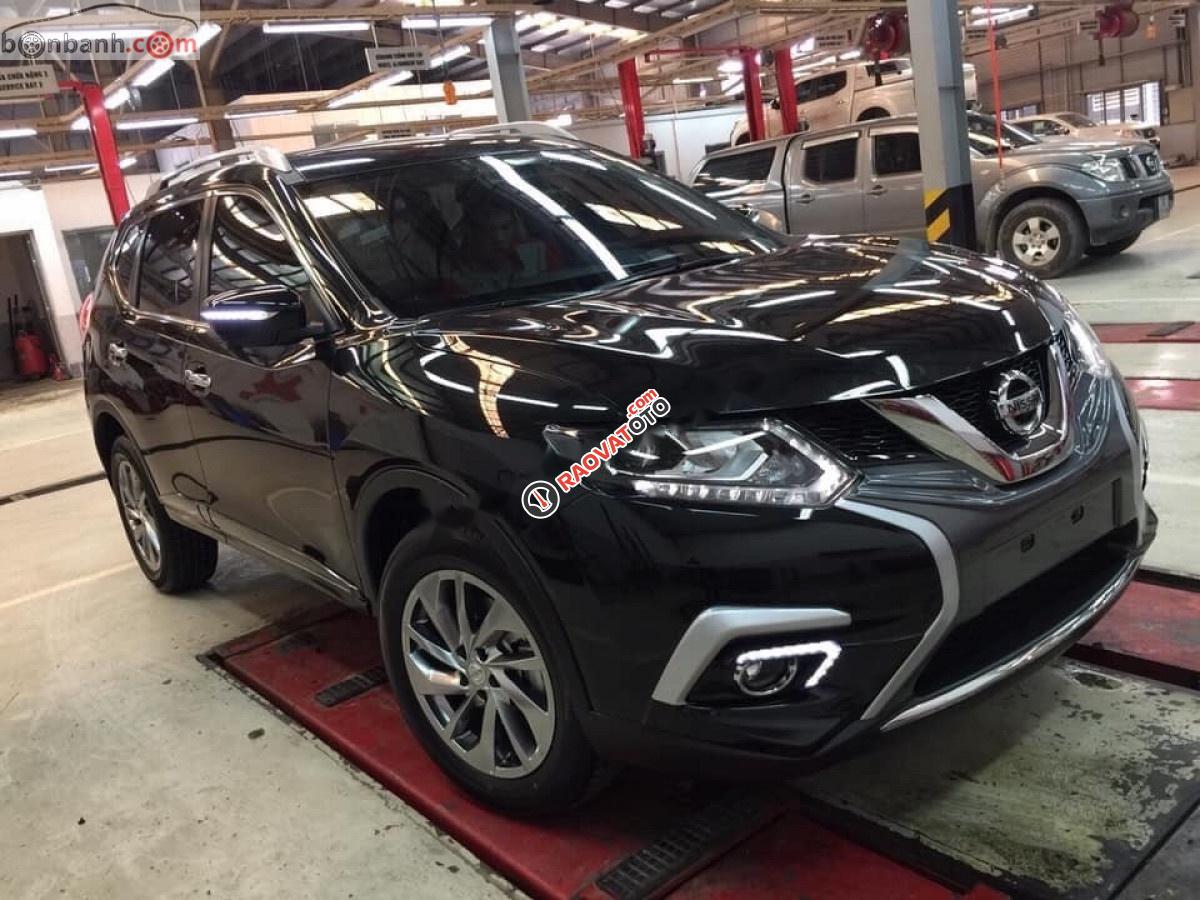 Bán Nissan X trail V Series 2.0 SL Premium năm 2019, màu đen, giá 820tr-5