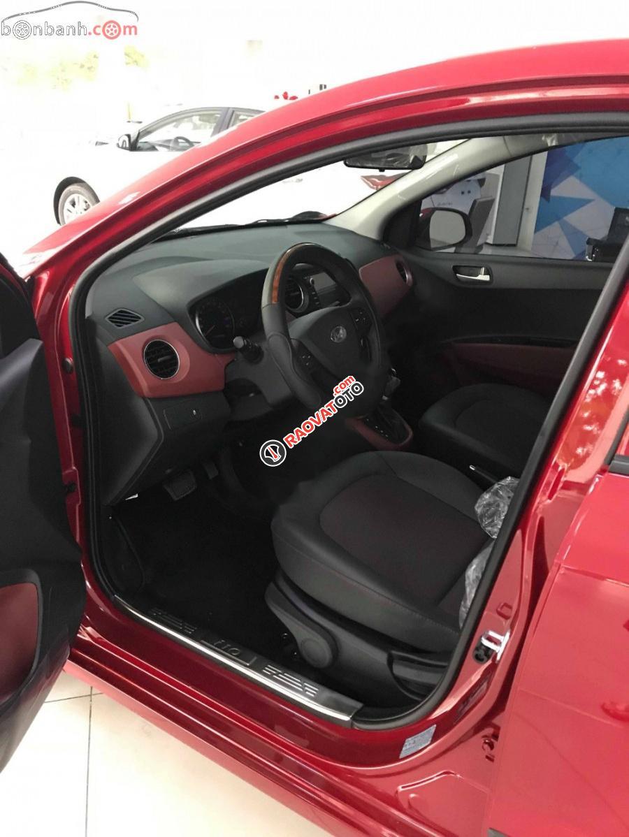 Cần bán Hyundai Grand i10 1.2 AT đời 2019, màu đỏ, 387 triệu-0
