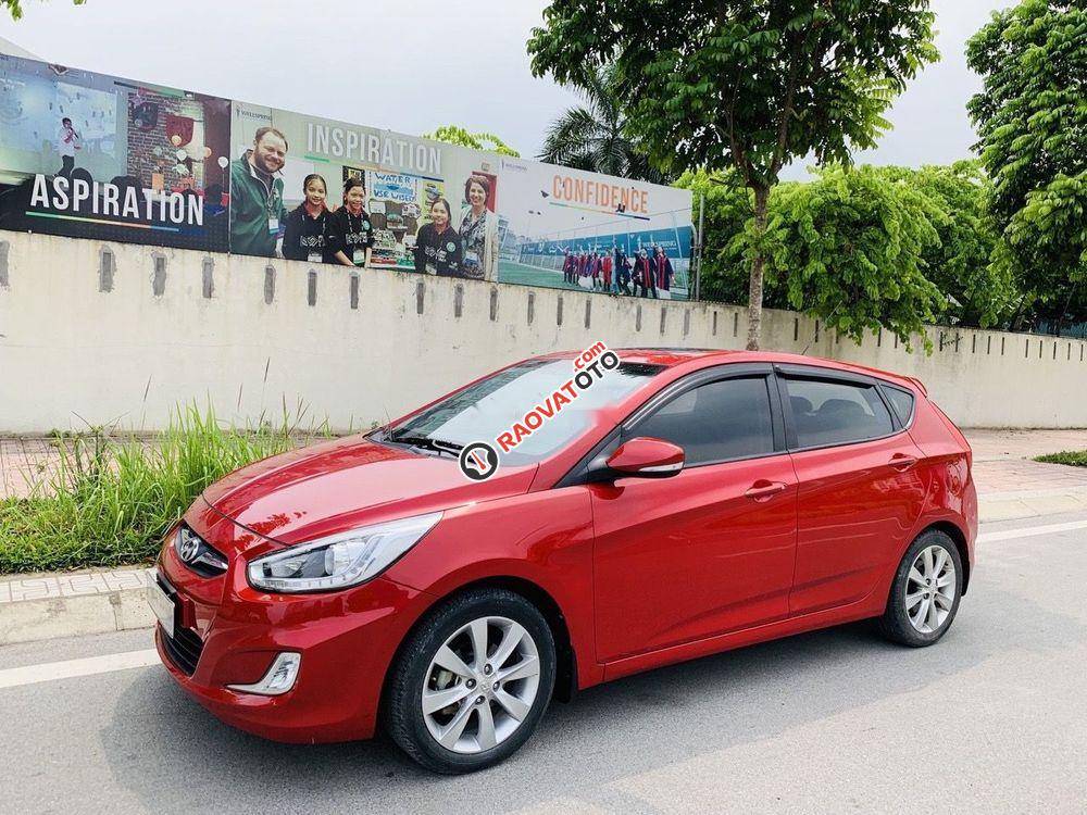 Bán Hyundai Accent đời 2014, màu đỏ, xe nhập-0