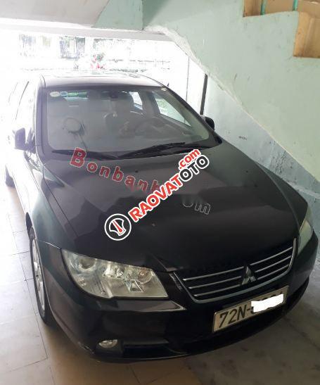 Bán Mitsubishi Lancer đời 2007, màu đen, giá 320tr-0