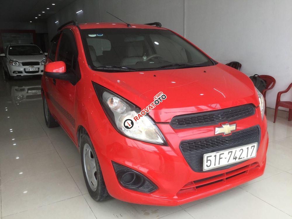 Bán xe Chevrolet Spark 1.0LS năm 2016, màu đỏ số sàn, 235 triệu-1