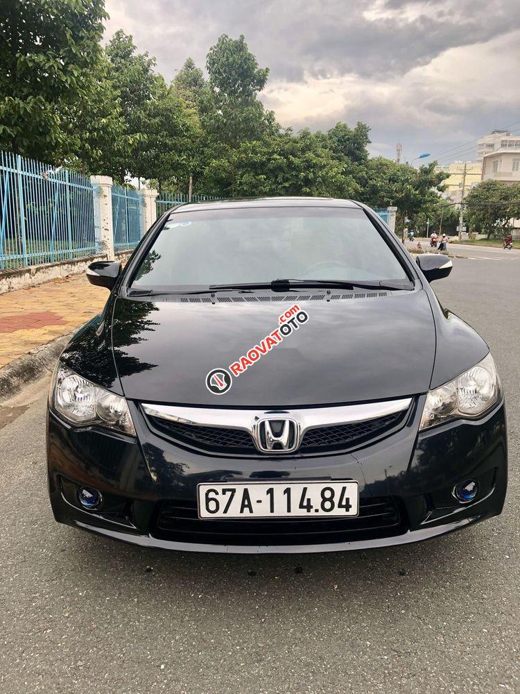 Cần bán lại xe Honda Civic sản xuất 2011, màu đen, 420 triệu-0