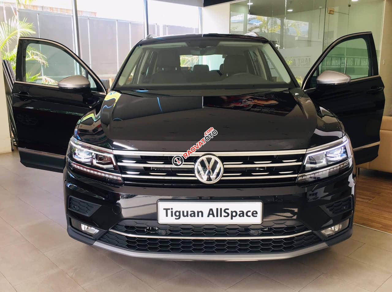 Bán Volkswagen Tiguan Allspace năm 2019, màu đen, nhập khẩu nguyên chiếc-1