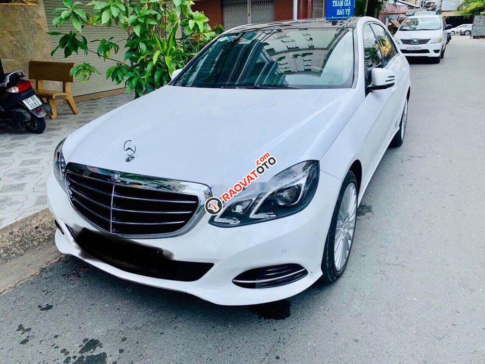 Bán Mercedes E400 đời 2013, màu trắng-1