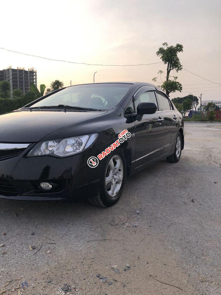 Cần bán xe Honda Civic AT đời 2010, màu đen  -8