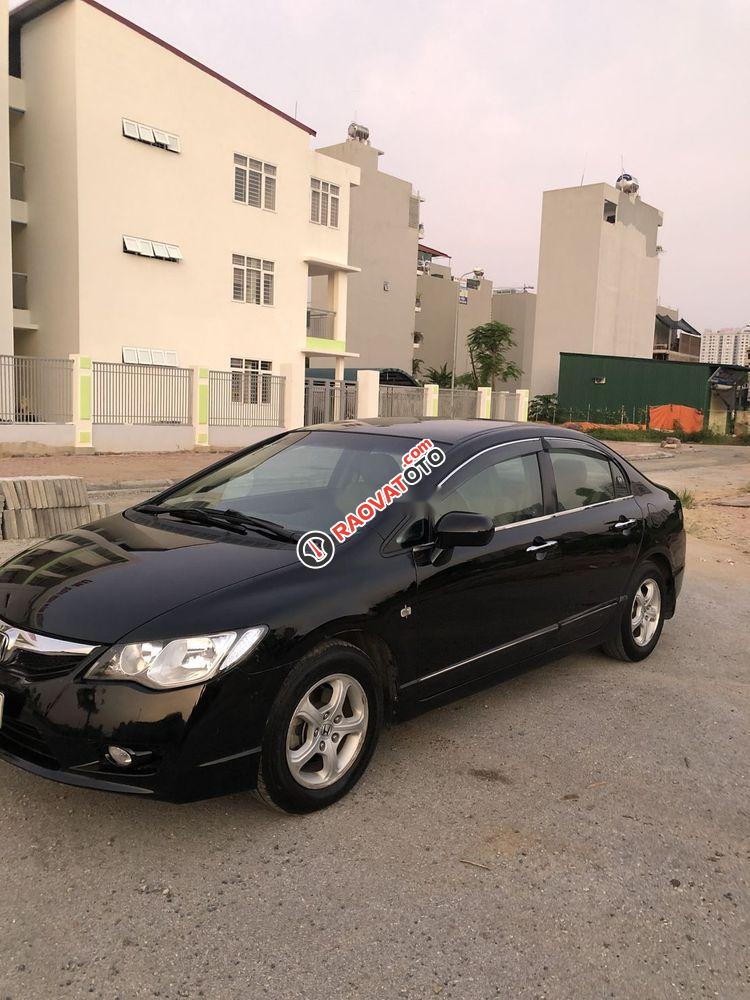 Cần bán xe Honda Civic AT đời 2010, màu đen  -0