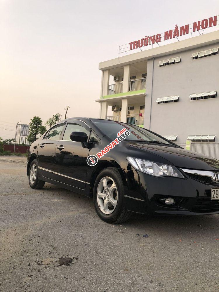 Cần bán xe Honda Civic AT đời 2010, màu đen  -6