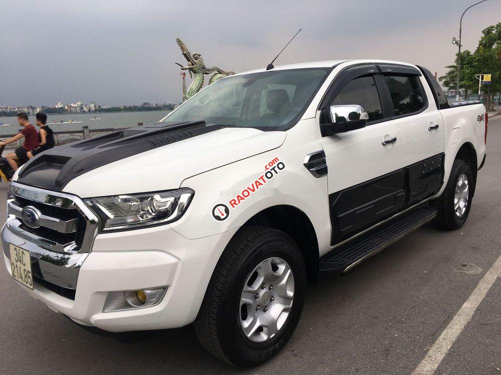 Bán Ford Ranger XLT sản xuất 2015, form 2016, màu trắng, nhập khẩu-5