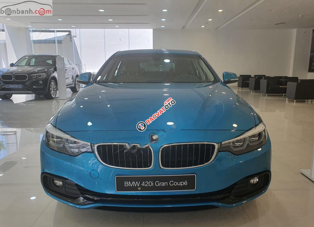 Cần bán BMW 4 Series 420i Gran sản xuất 2018, màu xanh lam, xe nhập-3