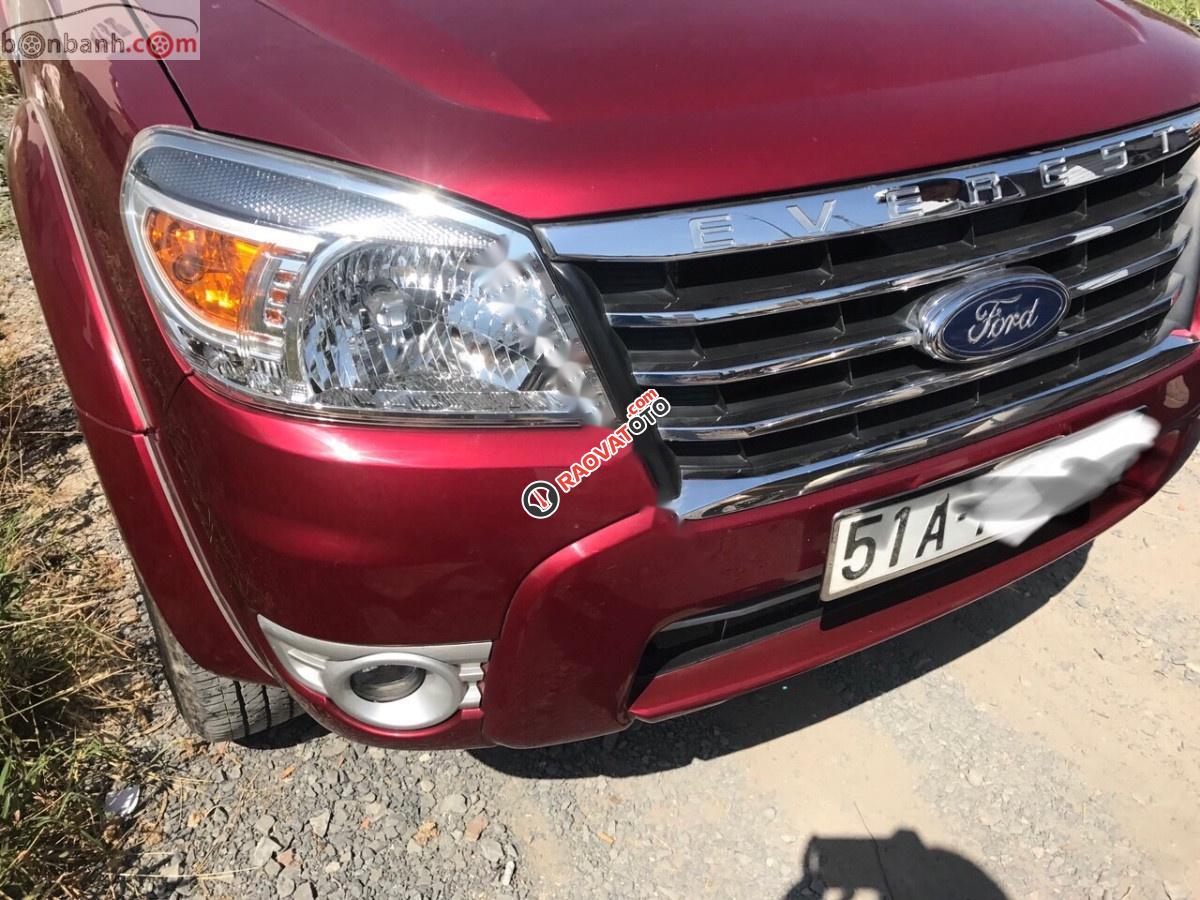 Bán ô tô Ford Everest 4X2 AT năm sản xuất 2011, màu đỏ xe gia đình, giá 490tr-1