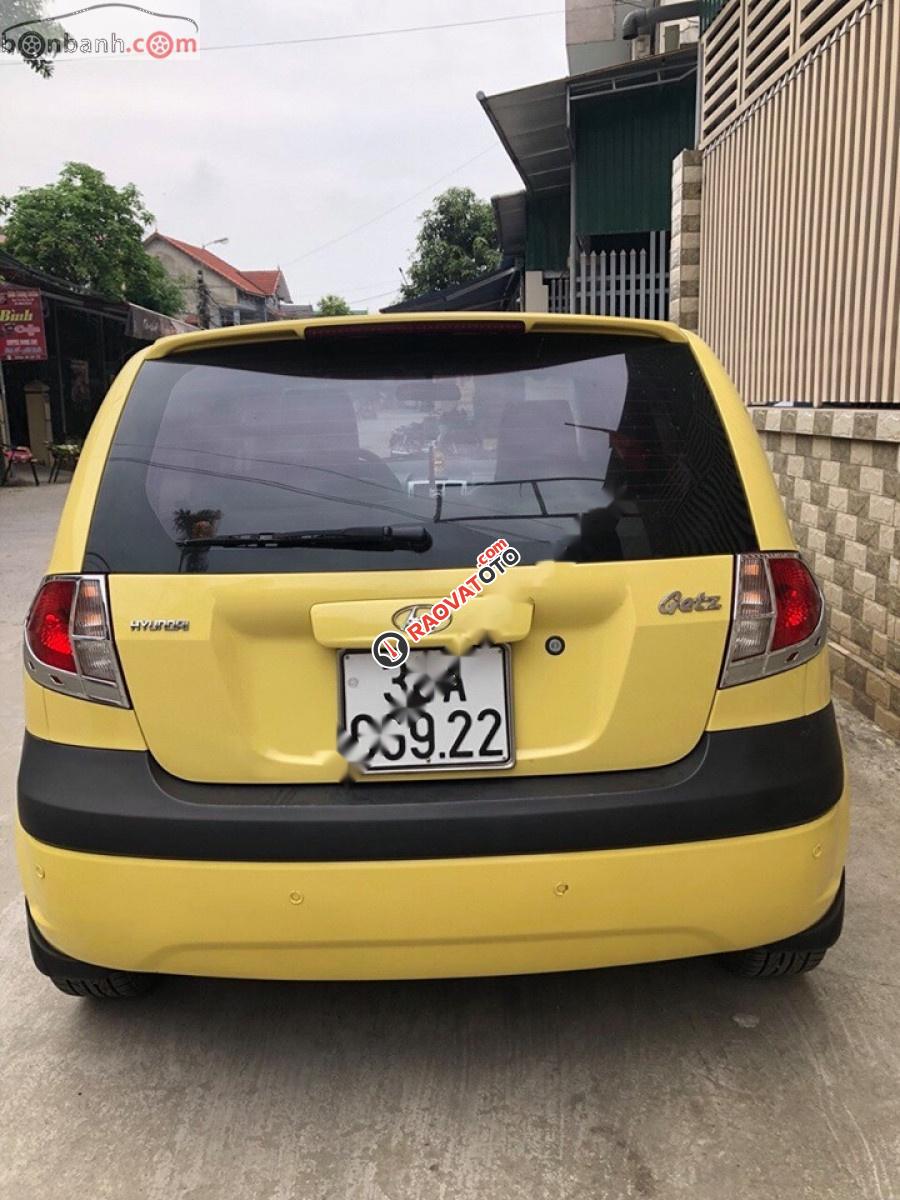 Bán Hyundai Getz 1.4 AT sản xuất năm 2009, màu vàng, xe nhập số tự động-1