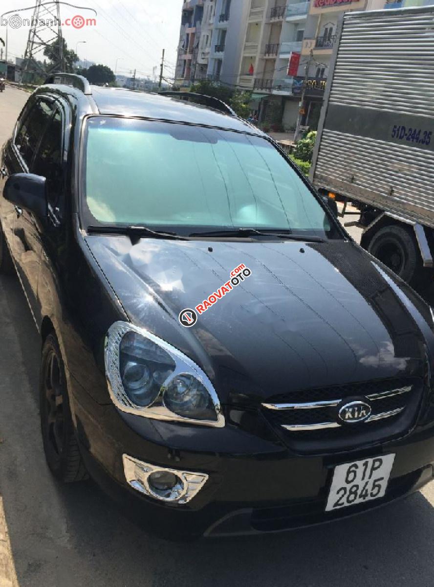 Cần bán lại xe Kia Carens SX 2.0 AT đời 2010, màu đen -0