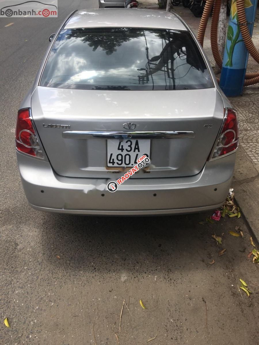 Cần bán lại xe Daewoo Lacetti EX năm 2011, màu bạc-2