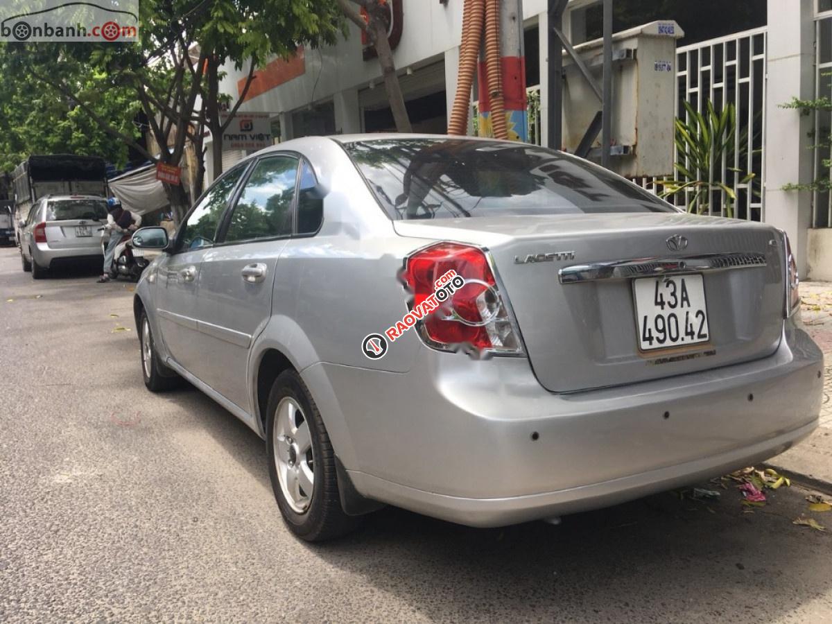 Cần bán lại xe Daewoo Lacetti EX năm 2011, màu bạc-4