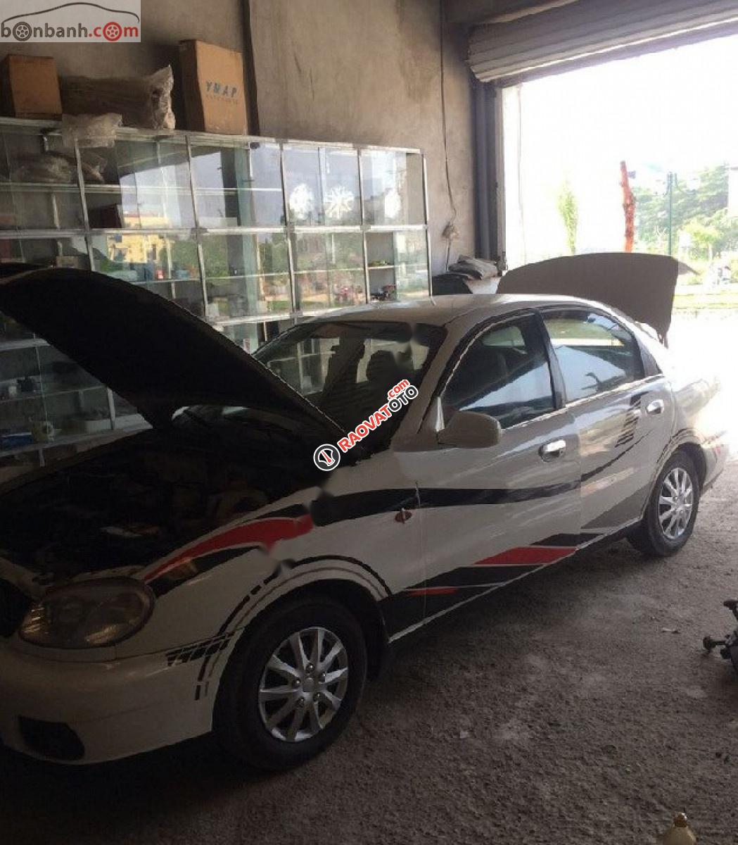 Bán Daewoo Lanos SX năm sản xuất 2001, màu bạc số sàn-1