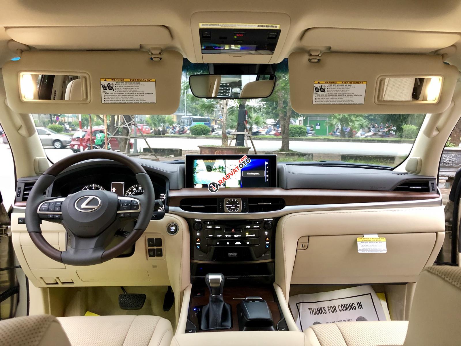 Bán Lexus LX 570 nhập Mỹ model 2020 màu vàng, nhập Mỹ, giá tốt, LH Ms. Hương-16