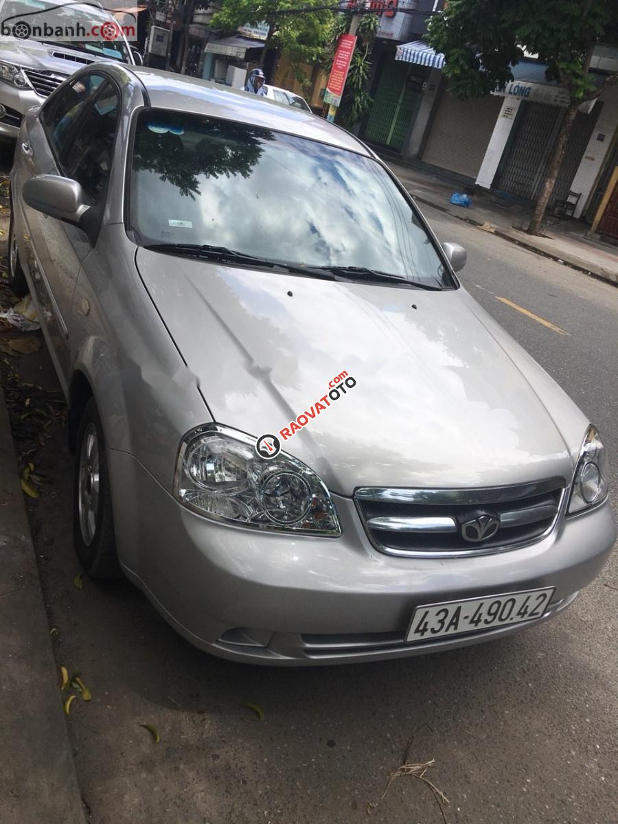 Cần bán lại xe Daewoo Lacetti EX năm 2011, màu bạc-5