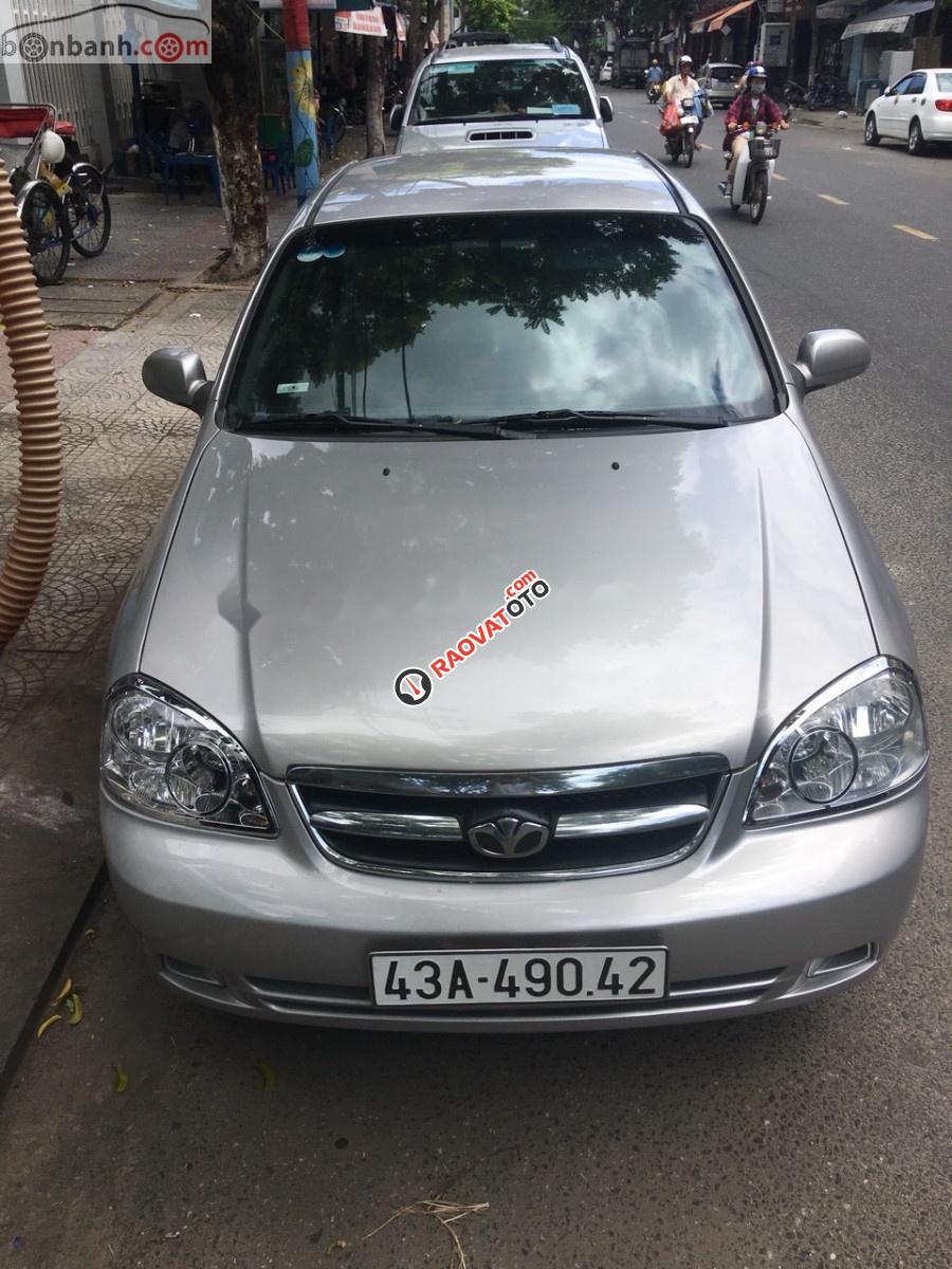 Cần bán lại xe Daewoo Lacetti EX năm 2011, màu bạc-3